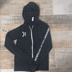 Orange theory zip up long sleeve
